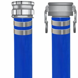 Blue PVC Discharge - Cam