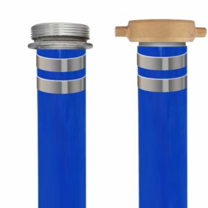 Blue PVC Discharge - Pin Lug
