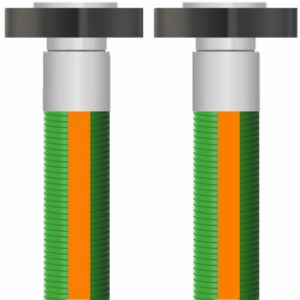 UHMW Chemical Hose with Float x Float Stainless Turnback