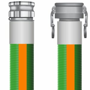 UHMW Chemical Hose with Cam Stainless