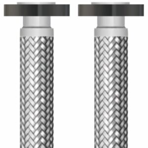 Premade Stainless Steel Hoses - Carbon Flanges