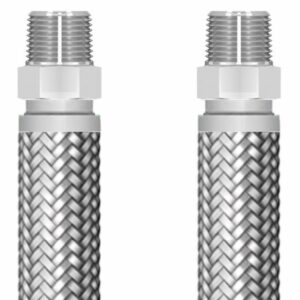 Premade Stainless Steel Hoses - Male NPT