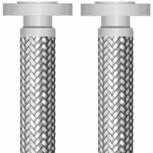 Premade Stainless Steel Hoses - Stainless Flanges